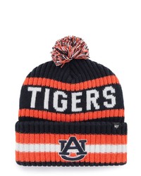 '47 Navy Auburn Tigers Bering Cuffed Knit Hat With Pom At Nordstrom