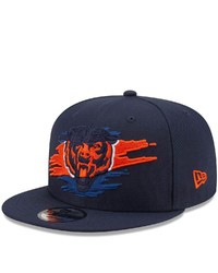 New Era Navy Chicago Bears Logo Tear 9fifty Snapback Hat At Nordstrom