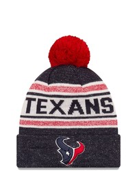 New Era Navy Houston Texans Toasty Cover Cuffed Knit Hat With Pom At Nordstrom
