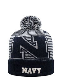 Top of the World Navy Navy Mid Line Up Cuffed Knit Hat With Pom At Nordstrom