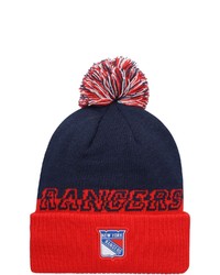 adidas Navyred New York Rangers Cold Rdy Cuffed Knit Hat With Pom At Nordstrom