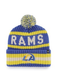 '47 Royal Los Angeles Rams Bering Cuffed Knit Hat With Pom At Nordstrom