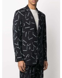 Viktor & Rolf Dandy Cigarette Single Breasted Blazer