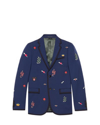 Gucci Monaco Embroidered Jacket