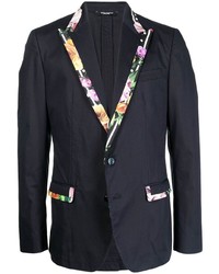 Dolce & Gabbana Peak Lapel Single Breasted Blazer