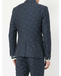 Education From Youngmachines Stars Embroidered Blazer