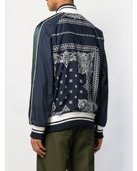 Sacai Bandana Print Bomber Jacket, $871 | farfetch.com | Lookastic