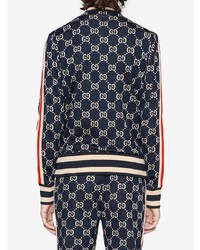 Gucci Gg Jacquard Cotton Jacket