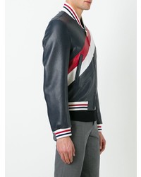 Thom Browne Striped Varsity Jacket