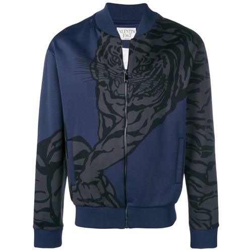 Valentino Tiger Print Bomber Jacket, $623 