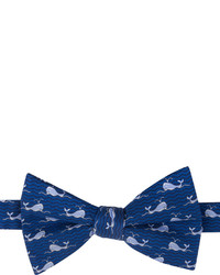 Tommy Hilfiger Whale Print Pre Tied Bow Tie