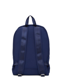 Kenzo Blue Neoprene Large Tiger Backpack