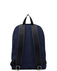 Kenzo Navy And Off White Tiger Backpack