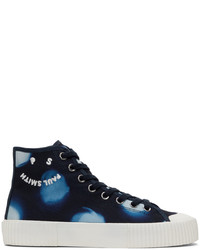 Ps By Paul Smith Canvas Kibby High Top Sneakers