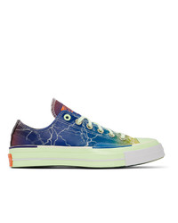 Converse Blue And Green Chuck 70 Pigalle Sneakers