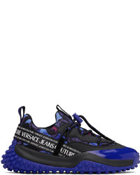 VERSACE JEANS COUTURE Blue Hyber Sneakers