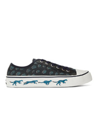 Ps By Paul Smith Navy Cheetah Fennec Sneakers