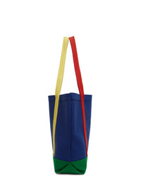 Noah NYC Blue Colorblocked Tote