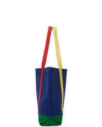 Noah NYC Blue Colorblocked Tote