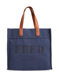 FEED Market Canvas Tote