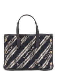 Givenchy Navy And Beige Mini Bond Shopper Tote