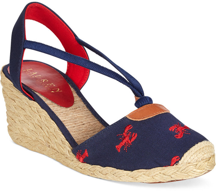 Lauren Ralph Lauren Wedge Sandals, $69 | Macy's |