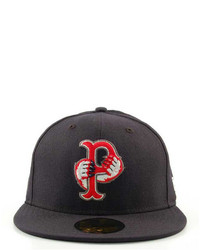 Pawtucket Red Sox New Era Authentic Collection On Field 59FIFTY Fitted Hat  - Navy