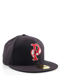 KTZ Pawtucket Red Sox Milb X Mlb 59fifty Fitted Cap in Blue for