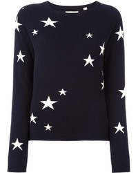 Chinti Parker Cashmere Star Intarsia Sweater