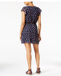 Maison Jules Printed Crochet Trim Fit Flare Dress Only At Macys