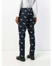 Thom Browne Hector Printed Twill Chinos