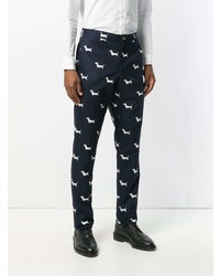 Thom Browne Hector Printed Twill Chinos