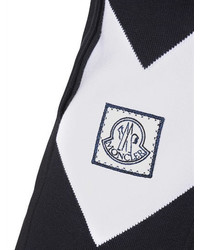 Moncler Gamme Bleu Cotton Jersey Shorts With Printed Detail