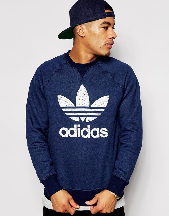 adidas logo sweatshirt