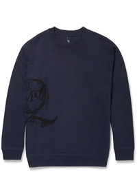 McQ Alexander Ueen Printed Cotton Sweatshirt