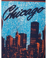 American Apparel Unisex Chicago Screen Printed California Fleece Raglan