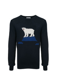 Band Of Outsiders Bear Knitted Sweater