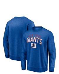FANATICS Branded Royal New York Giants Game Time Arch Pullover Sweatshirt At Nordstrom