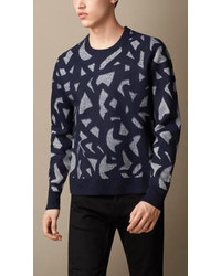Burberry Geometric Jacquard Sweater
