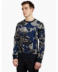 Kenzo Camouflage Printed Sweatshirt