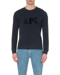 A.P.C. College Jersey Sweatshirt