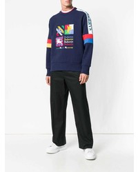 Burberry Colour Block Embroidered Archive Logo Sweater