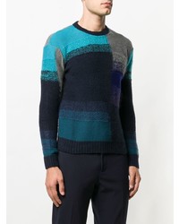 Roberto Collina Colour Block Knit Sweater
