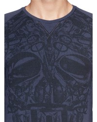 Denham Jeans Denham Jv Scissor Skull Print Sweatshirt