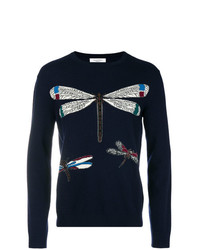 Valentino Dragonfly Knit Sweater