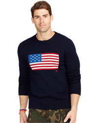 Polo Ralph Lauren Flag Crew Neck Sweater