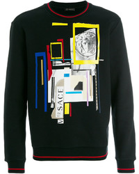 Versace Jp Collage Print Sweatshirt
