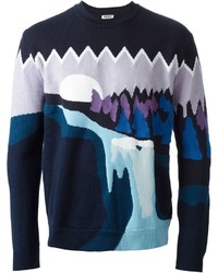 Kenzo Landscape Intarsia Sweater