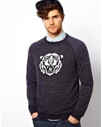 Kulte Sweatshirt With Tiger Print
