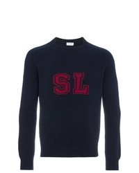 Saint Laurent Logo Cashmere Sweater